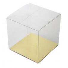 Clear Cube Box - 2  3/4 x 2 3/4 x 3"(ht)