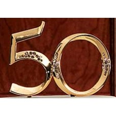 50th wedding anniversary ornement