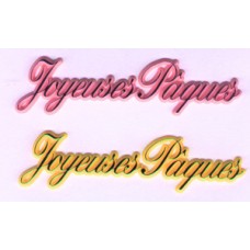 Plaque Joyeuses Pâques