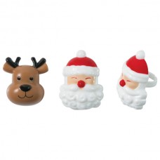 Jolly Santa & Reindeer
