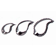 SET OF 3 SHORT CURVED LEAF CUTTERS
