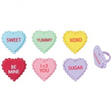 Sweet Talker Heart Rings