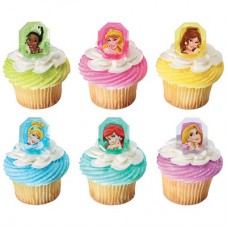 Disney Princess Gemstone Princesses Cupcake Rings