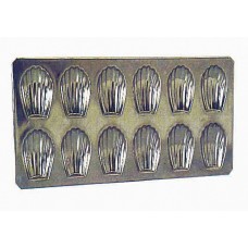 SHEET OF 12 MADELEINES 80MM