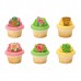 Polynesian Flair Cupcake Rings