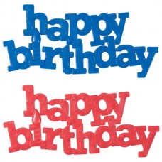 Happy Birthday Block Letter Layon