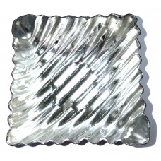 Stripped Square Petit Four Mould 40mm
