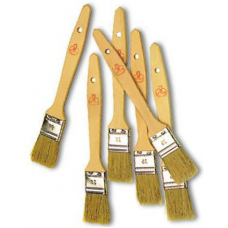 Flat Pork Bristle Pastry Brush 30mm