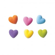 Multicolored Sugar Hearts