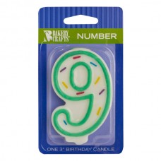 Green Ligne Candle #9