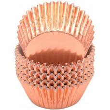 Metallic Rose Gold Standard Cupcake Liner