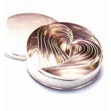 HEART CUTTERS 6PCS