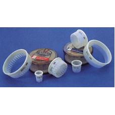 SET OF 9 EXOGLASS ROUND WAVY CUTTERS
