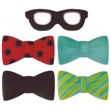 Bowtie and Glasses Sugar