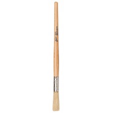  .4” Round White Boar Bristle Pastry Brush