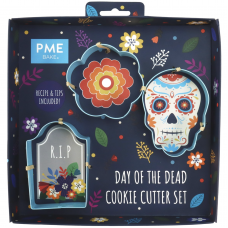 Day of the Dead Cookie Cutter Set of 3