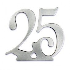 25th wedding anniversary ornement