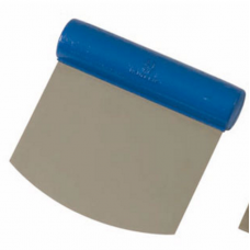 Rounded Blade Blue Handle Dough Cutter