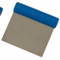 Straight Blade Blue Handle Dough Cutter