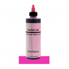 Fuchsia red airbrush color