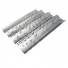 Baguette Pan with Holes 4un