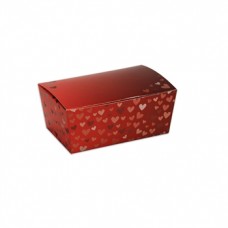 Red Foil Hearts Box 1/4lb