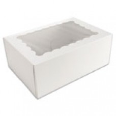 6 Cupcake Box with Window 