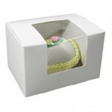White Box with Window 1lb 