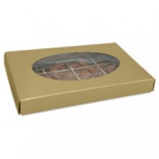 Gold Box with Oval Window 1lb 