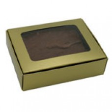 Gold Box with Window 1/4 lb 