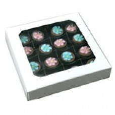 8oz White Box with Window 