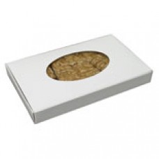 1lb White Box with Oval Window 