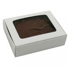 White Box with Window 1/4 lb 