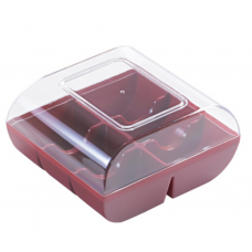 Red Macaroon Box: 6 Macaroons