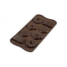 Choco Biscuit Silicone Chocolate Mold