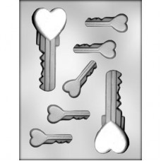 Key with Heart - Chocolate Mold