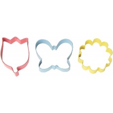 Flowers and Butterfly Cookie Cutter Set