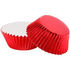 Metallic Red Standard Cupcake Liner
