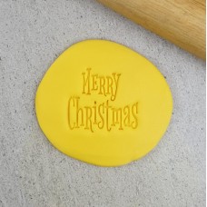 "MERRY CHRISTMAS" Embosser