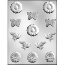 Flower, Butterfly and Dove
