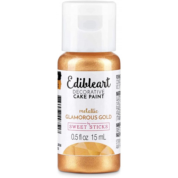 Glamorous Gold Edible Paint - Edibleart