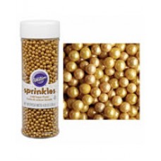 Gold Sugar Pearls