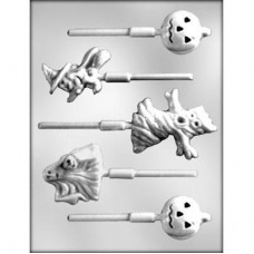 Halloween Lollipop Assortment - Chocolate Mold