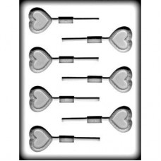 Filigree Heart Lollipop - Candy Mold
