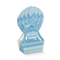 Hot Air Balloon Blue Baby Box