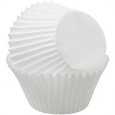 Jumbo Cupcake Liner White (200-500)