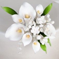 Calla Lily Boutton Toppers