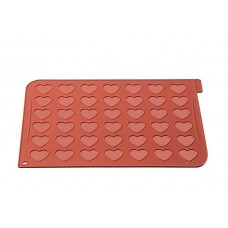 Heartshaped Macaron Mat - Silikomart