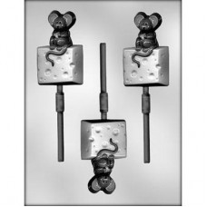 Mouse on Cheese Lollipop