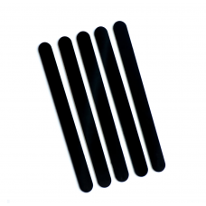 Black Plastic Popsicle Sticks